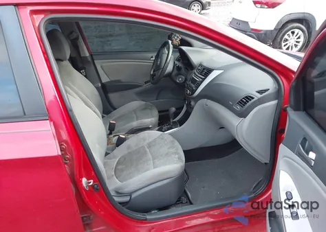 2015 Hyundai Accent Gls from USA, damaged, VIN KMHCT4AE6FU805777